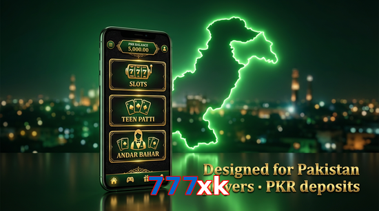 Main screen of 777Xk pk page for PK players